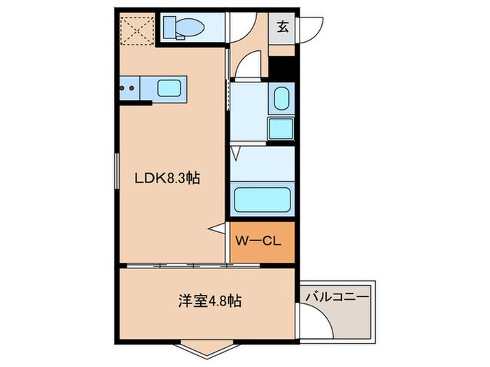 Kerasiaの物件間取画像