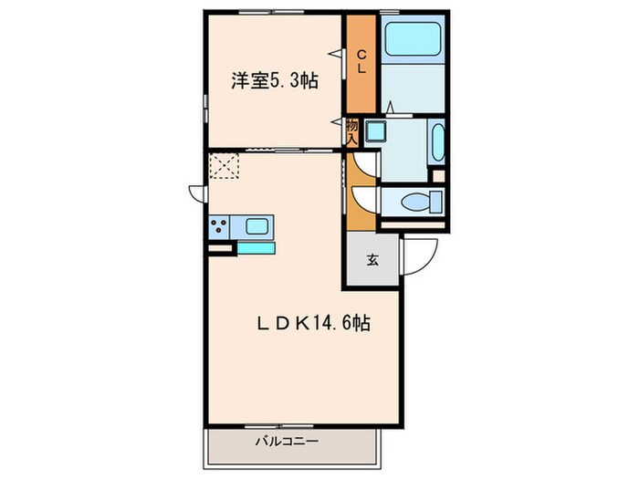 ルーピンの物件間取画像