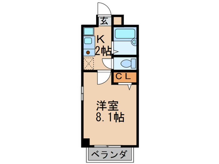 コスモコ－トの物件間取画像