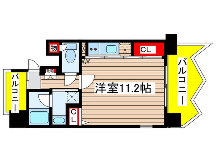 Ｌａ　Ｂｅｌｌｅｚｚａの物件間取画像