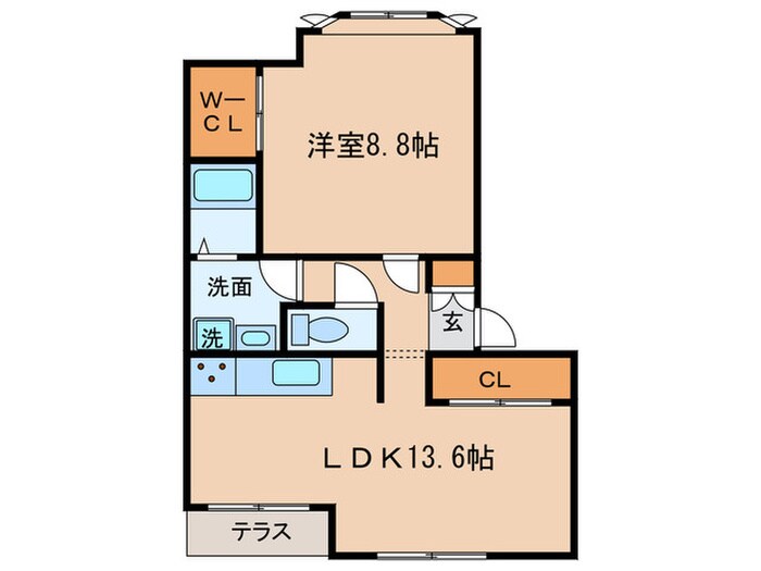 物件間取画像