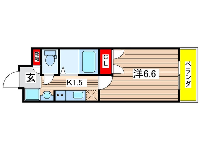 パルティール御器所（906）の物件間取画像