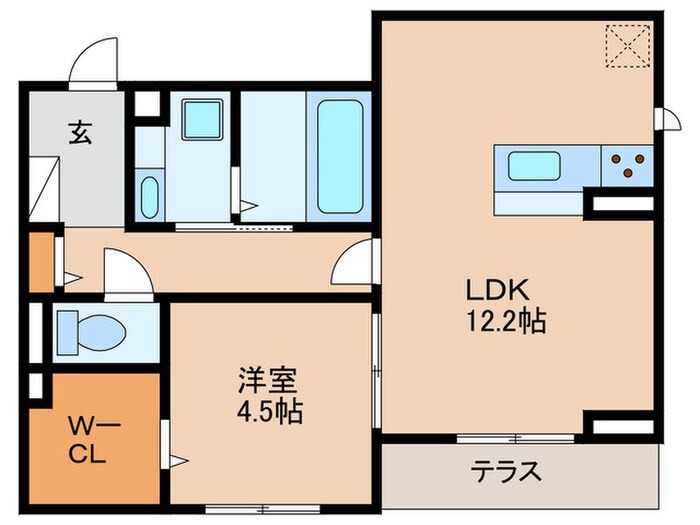 メゾン太閤の物件間取画像