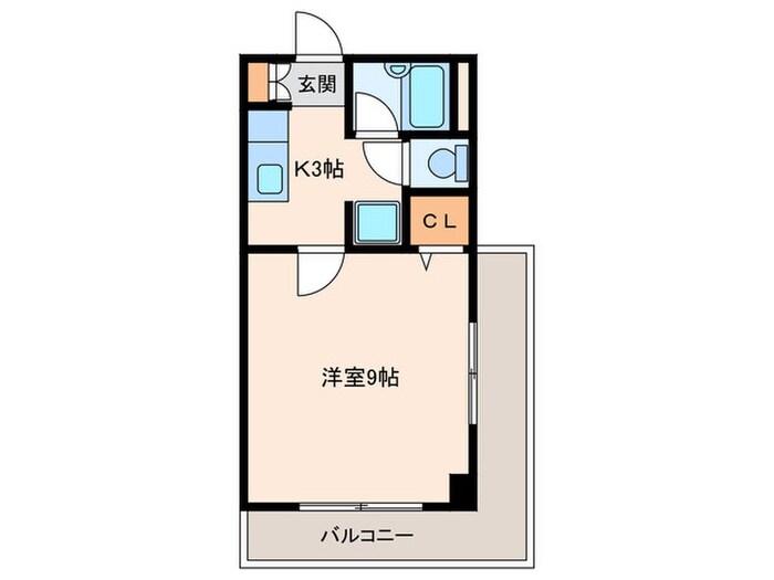 アフロディ－テ９６の物件間取画像