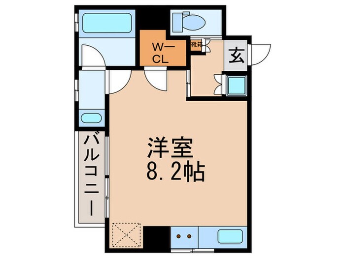 Ｃｌａｒｉｔｙ星ヶ丘の物件間取画像