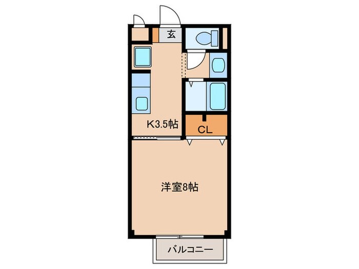 サ－プラスワン　ホ－プスの物件間取画像