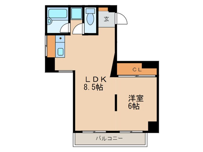 セジュ－ル金山の物件間取画像