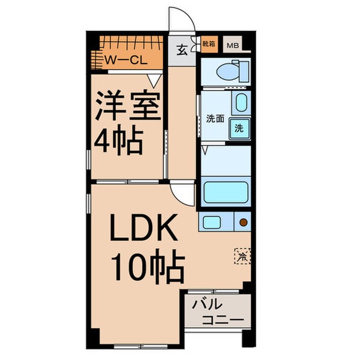 パークアベニュー東山の物件間取画像