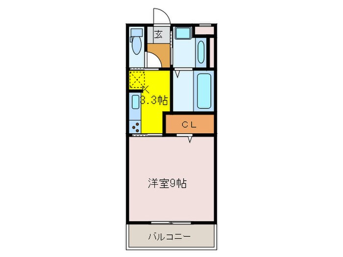 プライム逢妻の物件間取画像