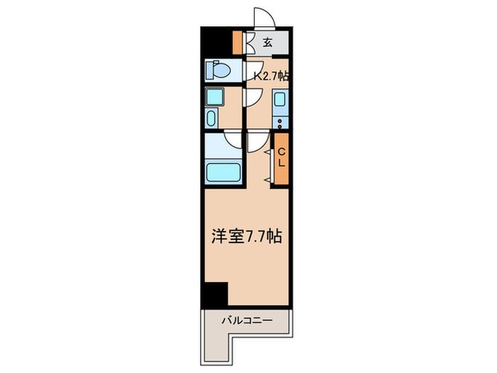 E-city大須の物件間取画像