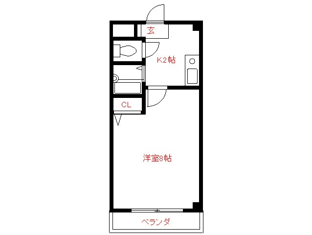 エランド－ルＨの物件間取画像
