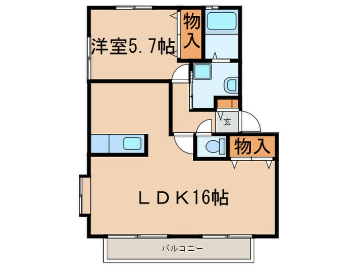 ソレジオビセンⅠの物件間取画像