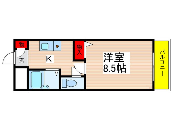 グランド－ル上前津の物件間取画像