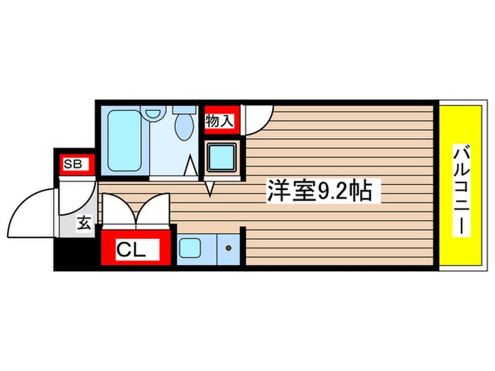 コンフォルト鶴舞の物件間取画像