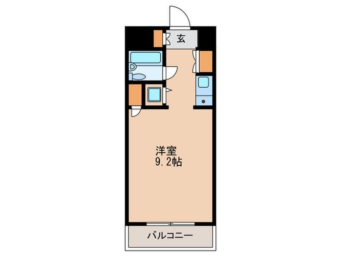 コンフォルト鶴舞の物件間取画像