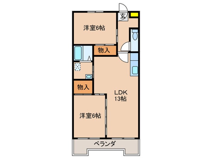 メゾンパトラージュの物件間取画像