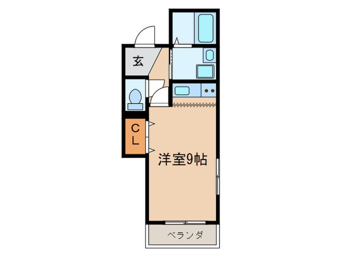 エクセレント中村の物件間取画像