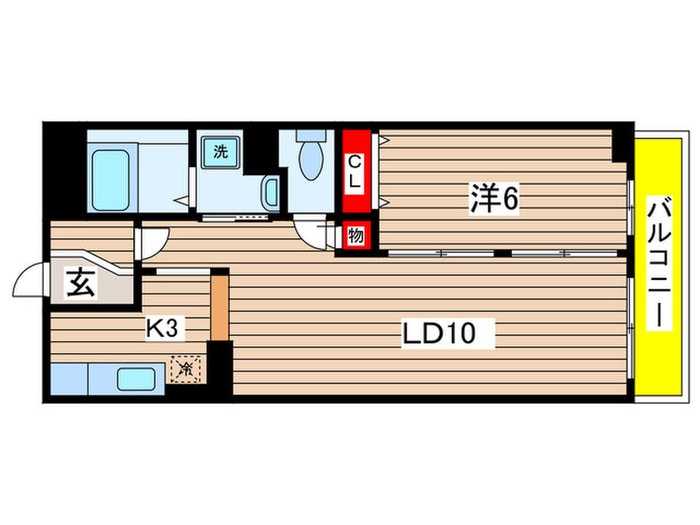 石川橋　セブンの物件間取画像