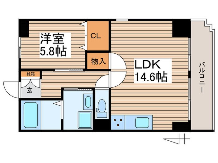 ドミール本笠寺の物件間取画像