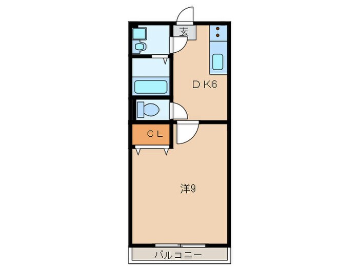 わかば苑の物件間取画像