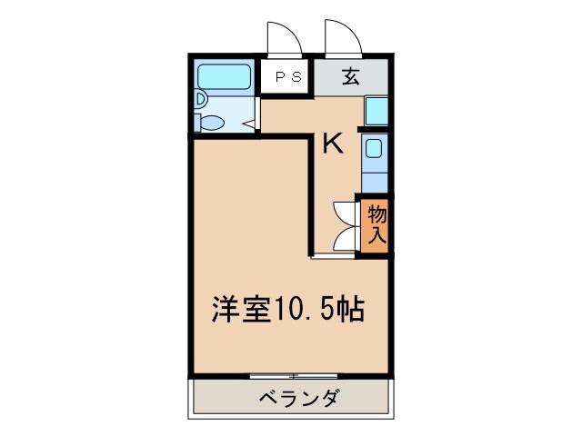 ラフォーレ・ブランシュの物件間取画像