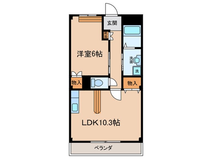ラ・フォンテカ－ラの物件間取画像
