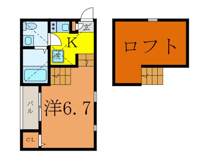 stage志賀本通の物件間取画像