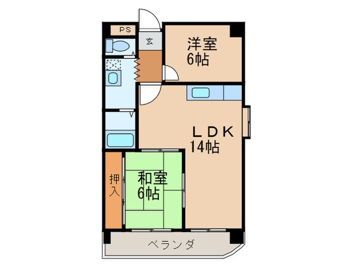 ファミール　牧の里の物件間取画像