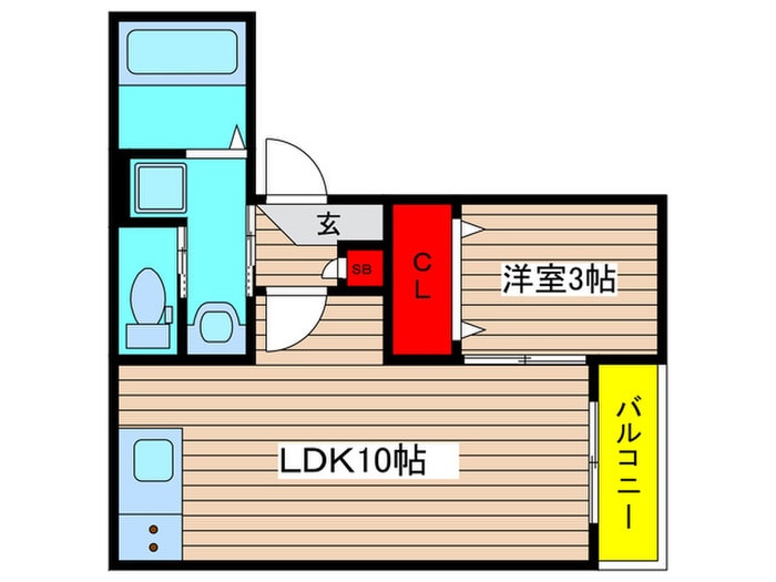 Warren juichiyaⅢの物件間取画像