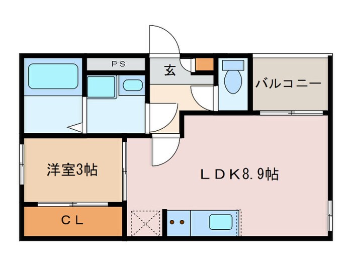 ＲＥＧＡＬＥＳＴ　中村公園の物件間取画像
