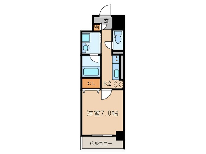 ルシェル大曽根の物件間取画像