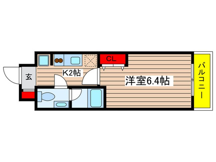 レジディア久屋大通の物件間取画像