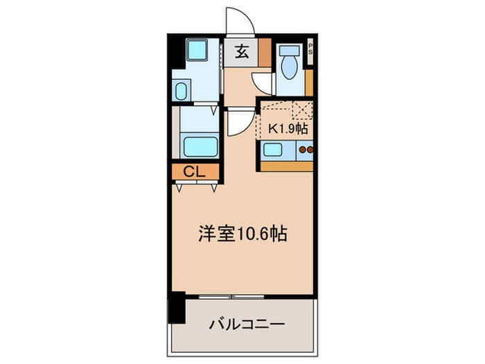 グランデ中村区役所の物件間取画像