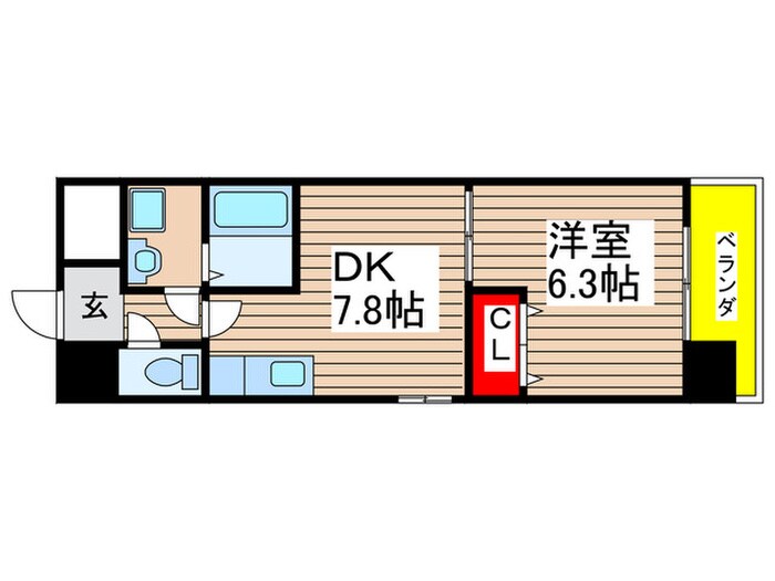 物件間取画像