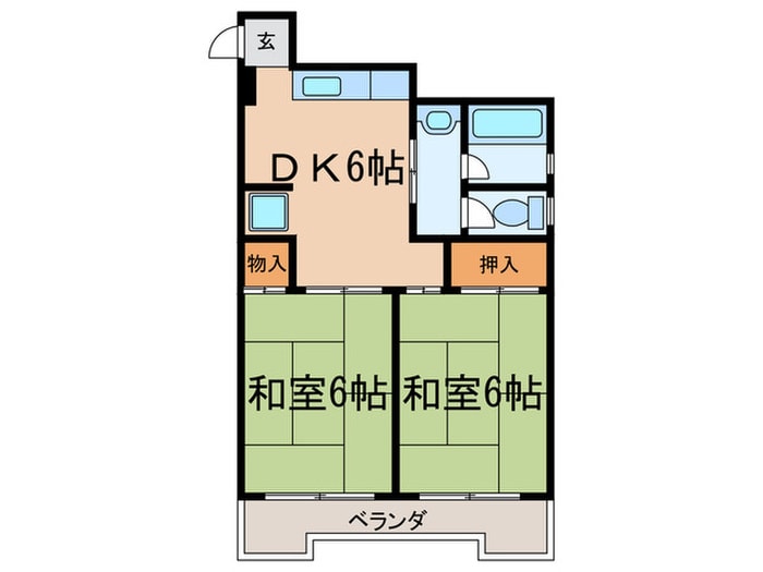 佐藤第一ビルの物件間取画像