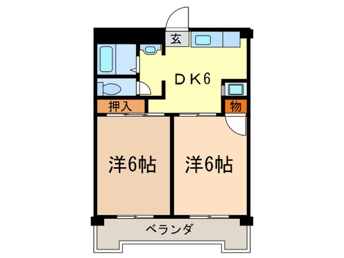 物件間取画像