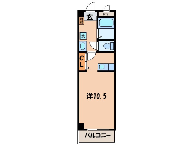 シャト－mａrｕwａの物件間取画像