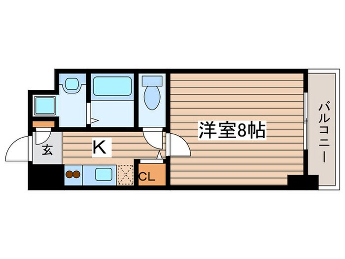 アプリーレ代官町の物件間取画像