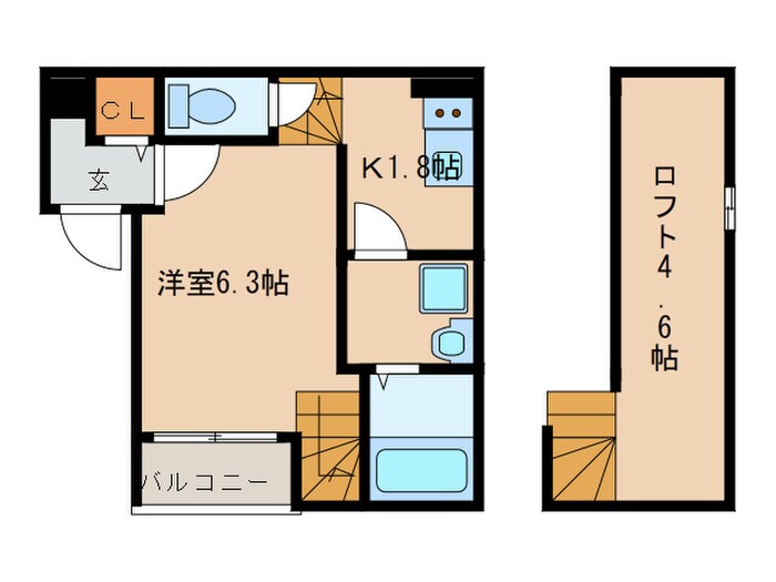 stage森下の物件間取画像