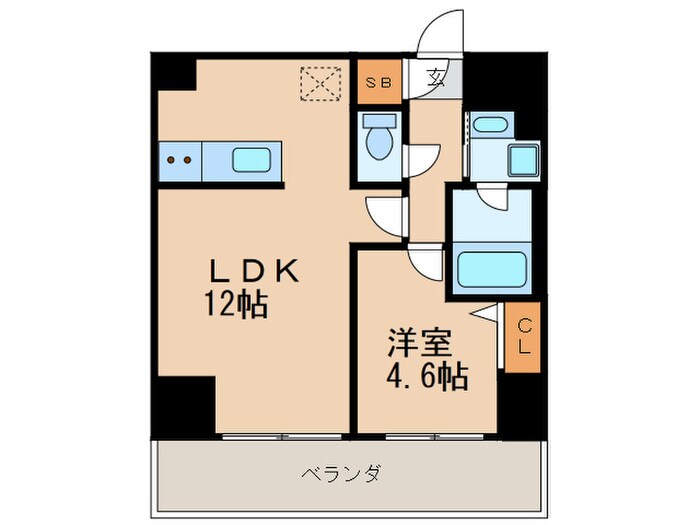 プレミアム大須の物件間取画像