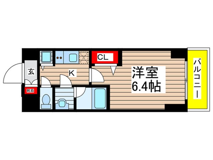 プレミアム大須の物件間取画像