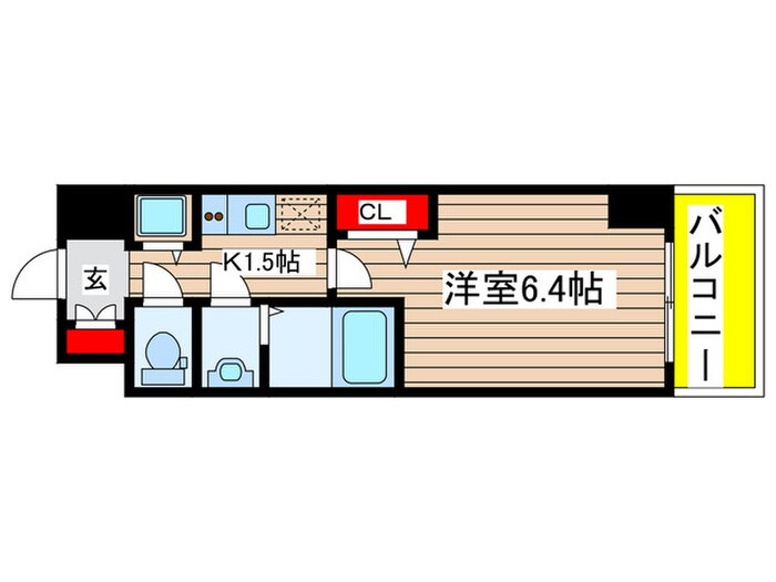 プレミアム大須の物件間取画像