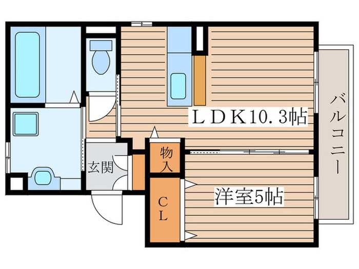 クレア笠寺の物件間取画像