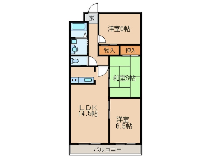 Ｇｒａｃｅ城山の物件間取画像