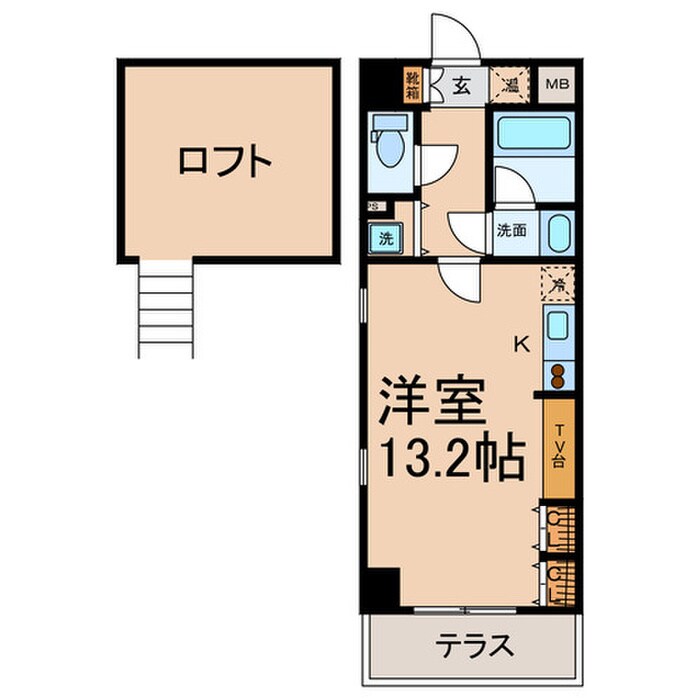 Add Wistaria 1の物件間取画像