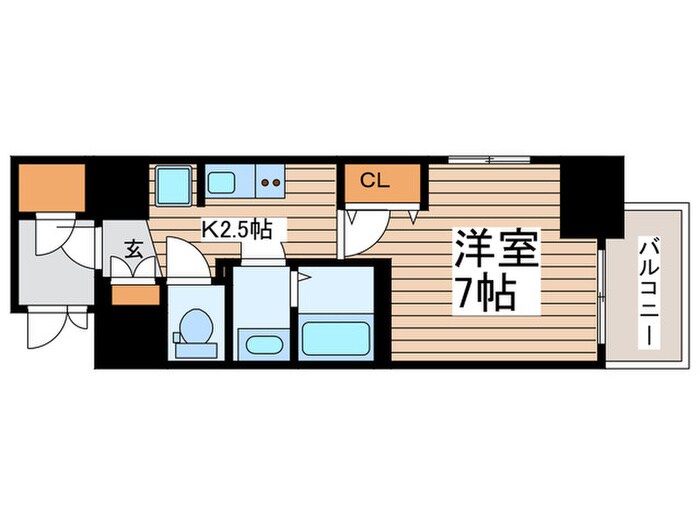 物件間取画像