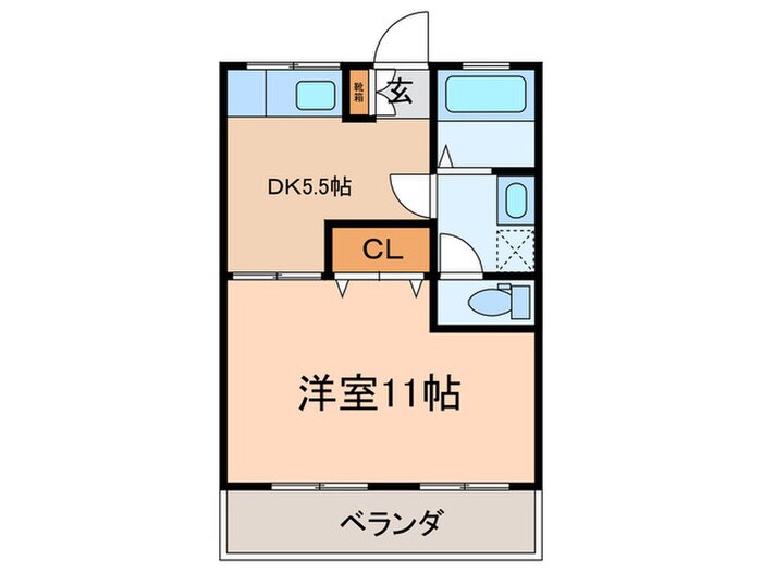 伊藤ビル徳川の物件間取画像