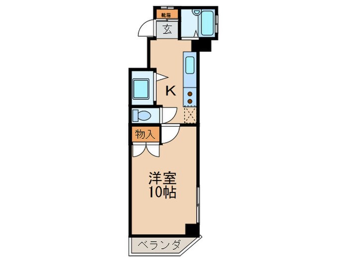 岡三ビルの物件間取画像