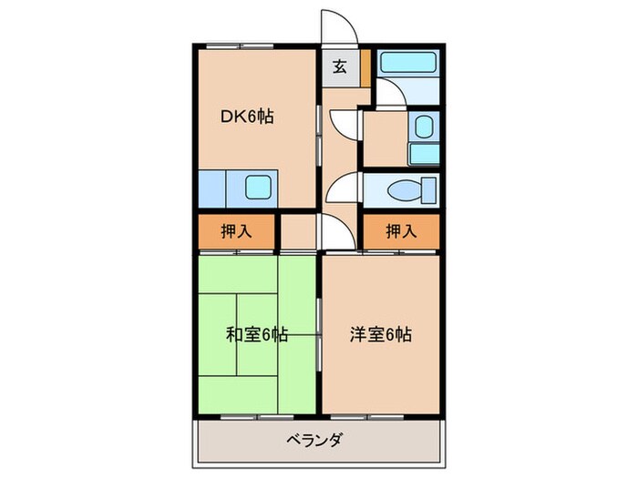 物件間取画像