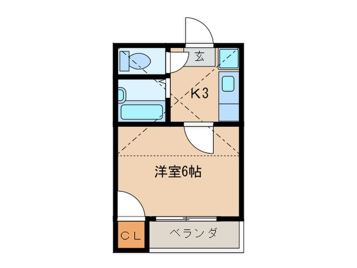 いちご荘の物件間取画像